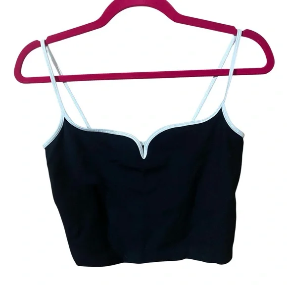 Abercrombie & Fitch Contrast Sweetheart Tank Top Small - Picture 2 of 4